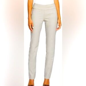 Nic + Zoe Pull On Pants Size 4 Straight Leg Office Business Casual Workwear